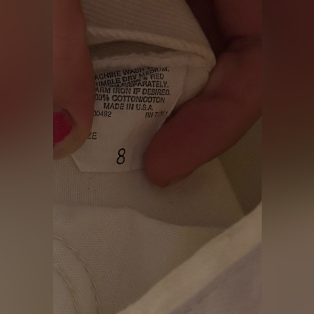 L.L. Bean Double L White Jeans – Size 8, Near Perfect Condition 🤍 - Picture 7 of 7